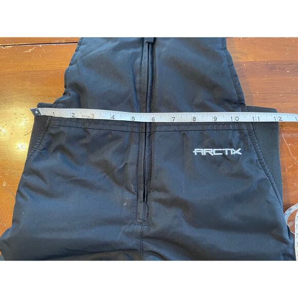 Arctix Toddlers 3T Chest High Insulated SnowBib Overalls Adjustable Strap Black - Picture 10 of 11